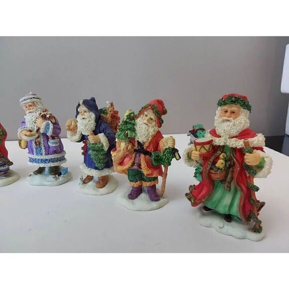 Katherine Stevenson Old World Santas Lot of Nine - Picture 4 of 14